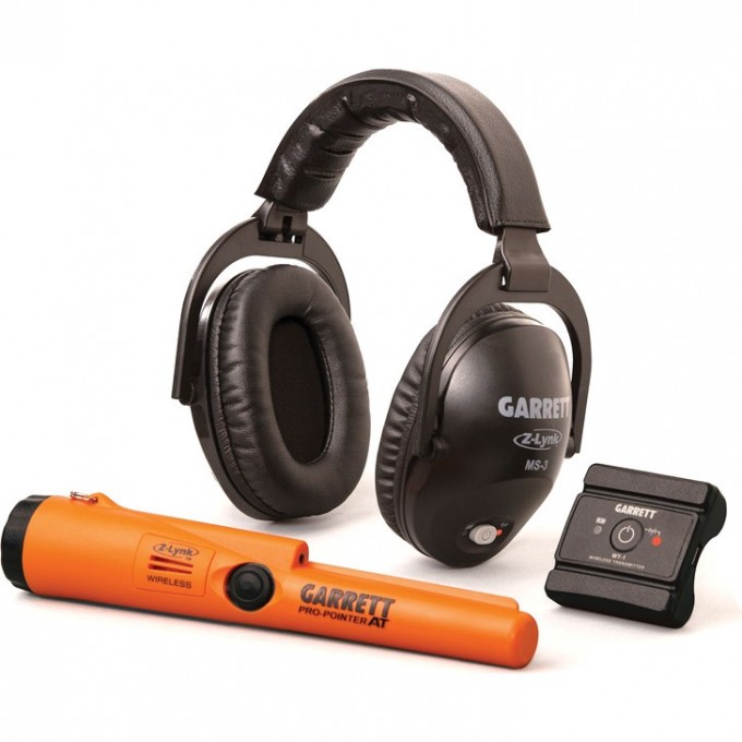 Комплект пинпоинтер GARRETT Pro-Pointer At Z-Lynk + беспроводные наушники GARRETT MS-3 1142210